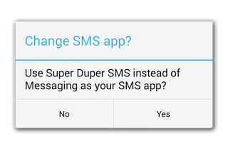 changer application sms kitkat 4.4