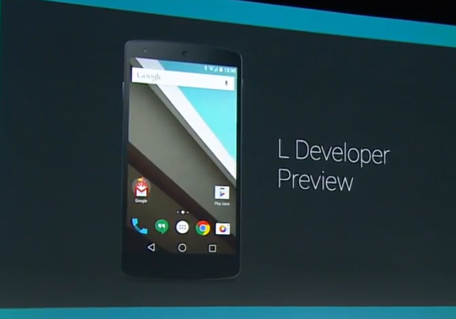android L developer preview
